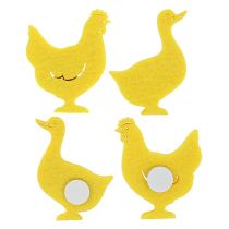 Produkt Filcowa kaczka, kurczak samoprzylepna żółta 96 sztuk