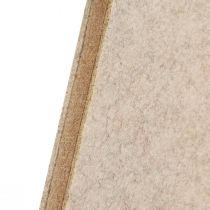 Produkt Filcowa dekoracja choinkowa jodła beżowa W80cm