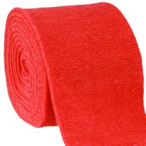 Produkt Wstążka filcowa 15cm x 5m czerwona