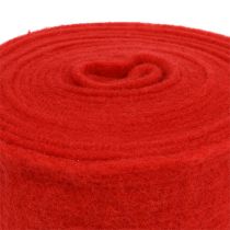 Produkt Wstążka filcowa 15cm x 5m czerwona