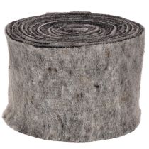 Produkt Dwukolorowy zawias do garnków z filcu wełnianego, szaro-czarny, 15 cm x 5 m