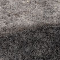 Produkt Dwukolorowy zawias do garnków z filcu wełnianego, szaro-czarny, 15 cm x 5 m