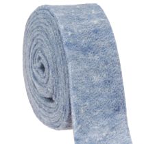 Produkt Wstążka filcowa niebieska 7,5cm 5m