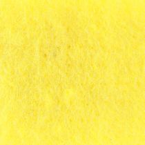 Produkt Wstążka filcowa żółta ozdobna wstążka filcowa 7,5cm 5m