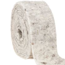 Produkt Wstążka filcowa szara 7,5cm 5m
