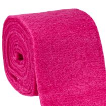 Produkt Wstążka filcowa różowa wełniana wstążka filcowa wełniana wstążka do garnka tkanina dekoracyjna 15cm 5m