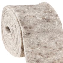 Produkt Taśma filcowa, taśma doniczkowa szaro-naturalna 15cm 5m