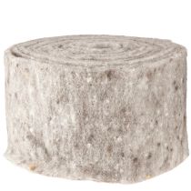 Produkt Taśma filcowa, taśma doniczkowa szaro-naturalna 15cm 5m