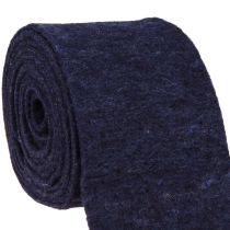 Produkt Wstążka filcowa fioletowa, wstążka do garnka, filc wełniany, rolka filcu 15cm 5m