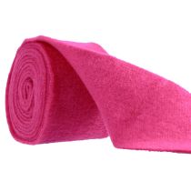 Produkt Wstążka filcowa różowa wełniana wstążka filcowa wełniana wstążka do garnka tkanina dekoracyjna 15cm 5m