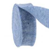 Produkt Wstążka filcowa niebieska 7,5cm 5m