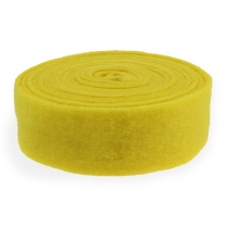 Produkt Wstążka filcowa żółta ozdobna wstążka filcowa 7,5cm 5m