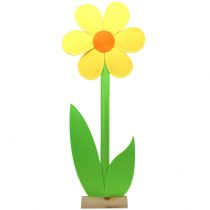 Kwiatek filcowy żółty 120cm