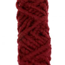 Produkt Sznurek filcowy puszysty Mirabell 25m ciemnoczerwony