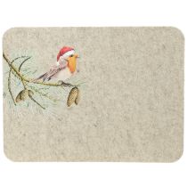 Produkt Mata filcowa na stół, filc Robin Grey 40×30cm, 4 sztuki