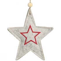 Produkt Gwiazdki filcowe do zawieszania gwiazdek Ozdoby choinkowe beżowe 13cm 6 szt