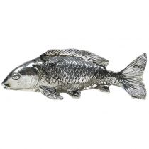 Produkt Deco Fish Antique Silver 14cm