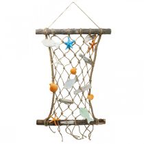 Produkt Sieć rybacka dekoracja ścienna ryba dekoracja marynistyczna 38x50cm