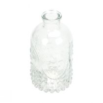 Produkt Ozdobne butelki mini wazony szklane świeczniki wys. 12,5cm 6szt