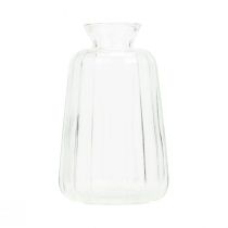 Produkt Ozdobne butelki świeczniki mini wazony szklane wys. 11cm 6szt