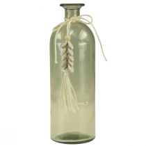 Produkt Butelki wazon dekoracyjny szklany muszle morskie W26cm 2szt