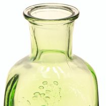 Produkt Wazon szklany wazon z motywem butelka szkło zielone wys. 19cm 2szt