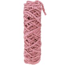 Produkt Sznurek filcowy Fluffy Mirabell w kolorze starego różu 25m