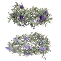 Produkt Girlanda liliowa, sztuczna dekoracja wiosenna na specjalne okazje i sezonowe wzory, 145 cm, 2 szt.