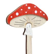 Produkt Muchomor dekoracyjne korki drewniane korki kwiatowe drewniane 18cm 12 szt
