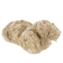 Produkt Naturalna beżowa wełna owcza, luzem, do prac rękodzielniczych i dekoracji, 250g