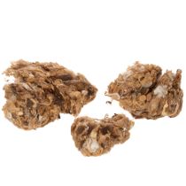 Produkt Wełna owcza brązowa melanżowa, wełna naturalna, luzem, do rękodzieła, 250g