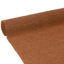 Produkt Papier krepowy florystyczny, brązowy, rolka o szerokości 50 cm