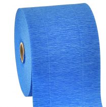 Produkt Kwiat krepa niebieska szer.10cm gramatura 128g/m2 dł.250cm 2 sztuki