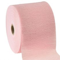 Produkt Krepa kwiatowa jasnoróżowa S10cm gramatura 128g/m2 L250cm 2 sztuki