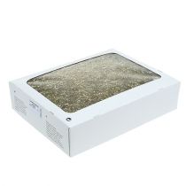 Produkt Świecidełko do włosów kwiatowych złoto-srebrne 200g