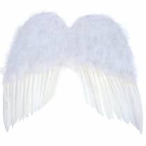 Feather Wings White 55x52cm