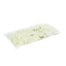 Produkt Róża z pianki Ø6cm kremowa 27 szt.