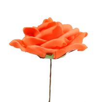 Produkt Piankowe róże pomarańczowe Ø15cm 4szt