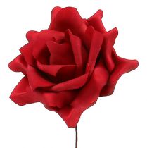 Produkt Piankowa róża pianka różana czerwona Ø15cm 4szt