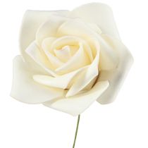 Produkt Róże piankowe Wanilia Róże sztuczne Ø6cm 27 szt