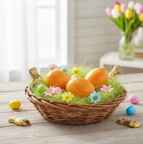 Produkt Jajka wielkanocne, prawdziwe kurze jaja, idealne do kreatywnych prac DIY i rękodzieła wielkanocnego, 5 cm, 10 sztuk