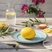 Produkt Śródziemnomorska dekoracyjna cytryna sztuczna cytryna Ø6,5cm 9cm