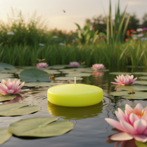 Produkt Pływająca świeca, wszechstronne rozwiązanie dekoracyjne do eleganckich dekoracji stołu i imprez, 8 cm, 8 sztuk