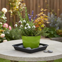 Produkt Podkładka Lara kwadratowa 20cm x 20cm antracytowa 1 szt