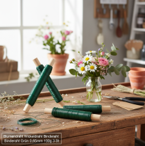 Produkt Drut florystyczny drut wiążący zielony 0,65mm 100g 3 szt.