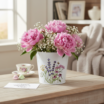 Produkt Doniczka, doniczka, blacha, donica Ø15cm H14cm