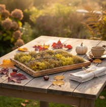 Produkt Obraz z mchem, obraz z prawdziwym mchem w ramie, zakonserwowany, 40×30cm