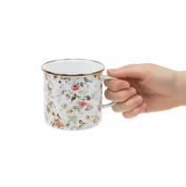 Produkt Doniczka emaliowana do sadzenia kwiatów, Ø11cm