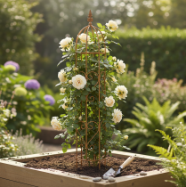 Produkt Kratka ogrodowa, pomoc dla róż i innych roślin pnących, idealna do ogrodu, 108 cm, zestaw 2 szt.