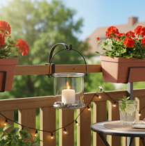 Produkt Szklana lampa wisząca Ø12cm H12,5cm 2szt.